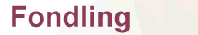 Fondling
